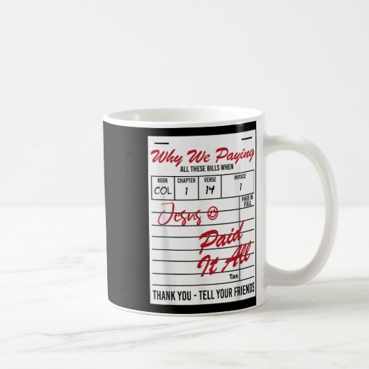 Mug Pourquoi Nous Avons Pu Faire Toutes Ces Citations (Droite)
