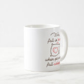 Mug Pourquoi tomber amoureux (Devant droit)