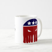 Mug Pourquoi vote pour le peu de mal ? (Devant droit)