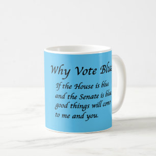Mug Pourquoi voter bleu en 2024