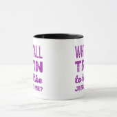 Mug Pourquoi Vous Essayez Tous De Tester Le Jésus En M (Centre)