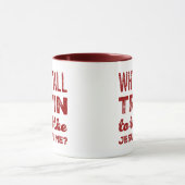 Mug Pourquoi Vous Essayez Tous De Tester Le Jésus En M (Centre)