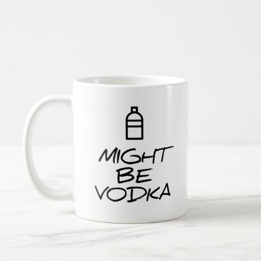 Mug Pourrait être la vodka (Gauche)