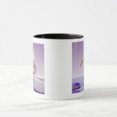 Mug Poursuivez (chiwawa) manger le gâteau (Centre)