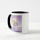 Mug Poursuivez (chiwawa) manger le gâteau (Devant gauche)