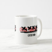 Mug Poursuivez Vos Rêves Attrapez Les Citation Motivan (Devant droit)