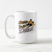 Mug Poursuivez votre rêve | Devis inspirant (Gauche)