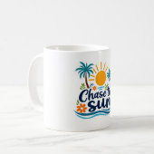 Mug Poursuivre la boue tropicale du soleil (Devant gauche)