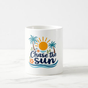 Mug Poursuivre la boue tropicale du soleil