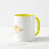 Mug Poursuivre Le Soleil (Devant droit)