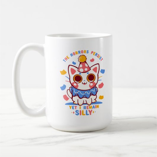 Mug Pourtant, je reste idiot (Gauche)