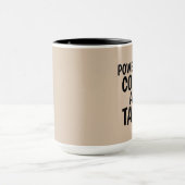 MUG POURVU DE CAFÉ ET TACOS DE CAFÉ (Centre)