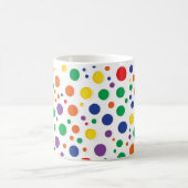 Mug Pousse de pois de couleur pointue (Centre)