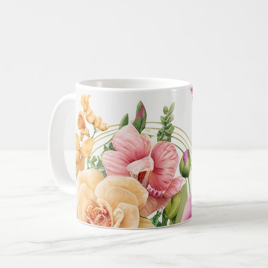 Mug Pousse d'orchidée (Devant gauche)