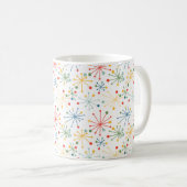 Mug Poussées d'étoiles en couleur (Devant droit)
