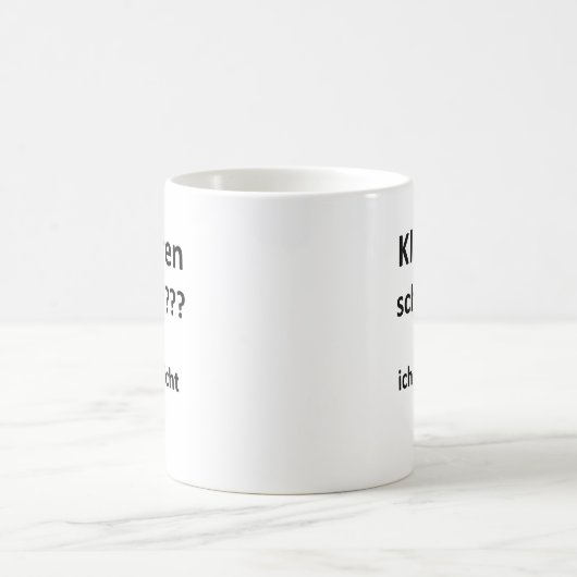 Mug "Pousser des claustrophées ?" Cadeau des étudiants (Centre)