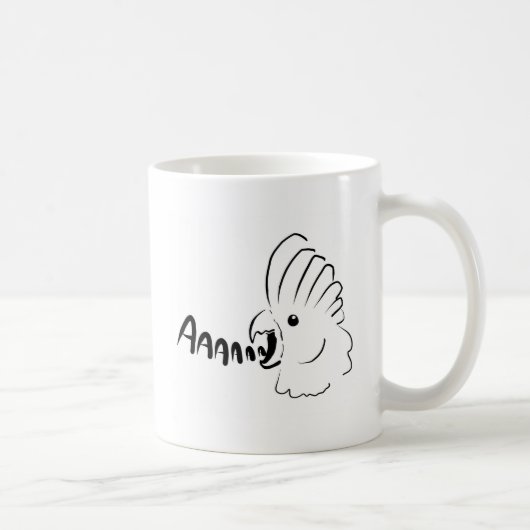 Mug Pousser des cris perçants criard de birb de (Droite)