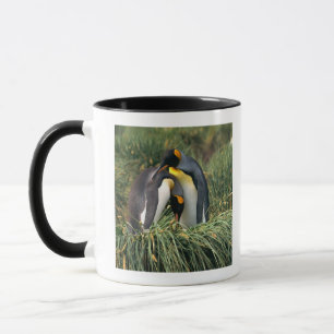 Mug Pousser du nez de pingouins de roi