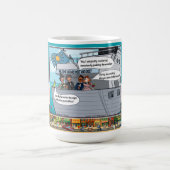 Mug Pousser l'enveloppe | Jeu de mots classique (Centre)