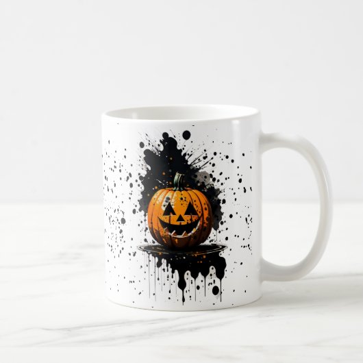 Mug Poussette à l'encre de citrouille (Droite)