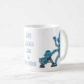 Mug Poussette bébé. (Devant droit)