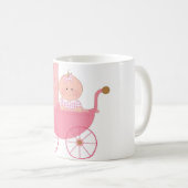 Mug Poussette de bébé (Devant droit)