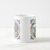 Mug Poussette de bébé garçon (Centre)