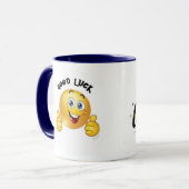 Mug Poussettes cadeaux Emoji (Devant gauche)