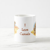 Mug Poussettes de chameau dromadaire - Texte facultati (Centre)