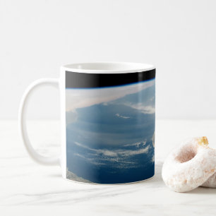 Mug Poussière Sur La Mer Méditerranée Et L'Île Chypre
