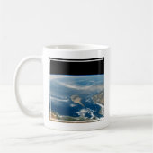 Mug Poussière Sur La Mer Méditerranée Et L'Île Chypre (Gauche)