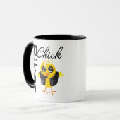 Mug Poussin de cycliste (Devant gauche)