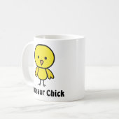 Mug Poussin de dinosaure (Devant gauche)