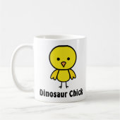 Mug Poussin de dinosaure (Gauche)