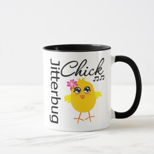 Mug Poussin de jitterbug (Droite)