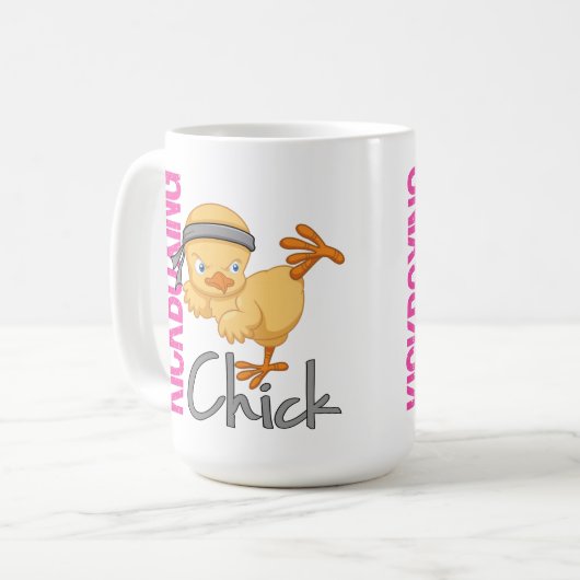Mug Poussin de Kickboxing (Devant gauche)