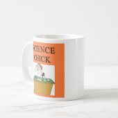 Mug Poussin de la SCIENCE, poussin de la SCIENCE (Devant gauche)