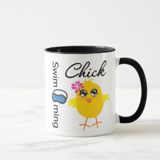 Mug Poussin de natation