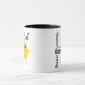 Mug Poussin de natation (Centre)
