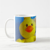 Mug Poussin de Pâques heureux + Lapin (Gauche)