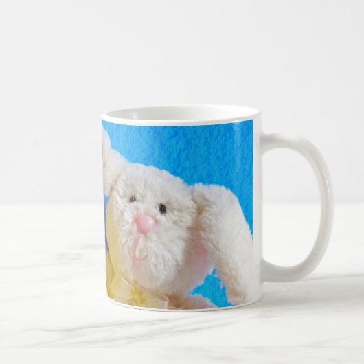 Mug Poussin de Pâques heureux + Lapin (Droite)
