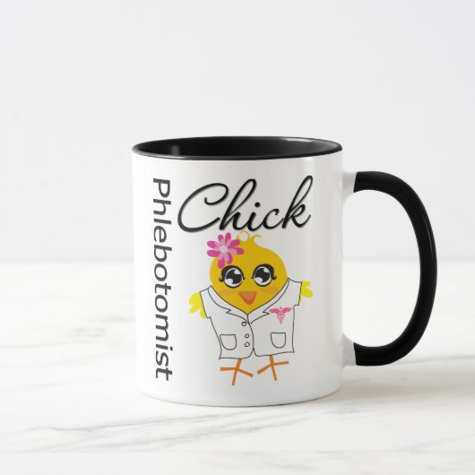 Mug Poussin de Phlebotomist (Droite)