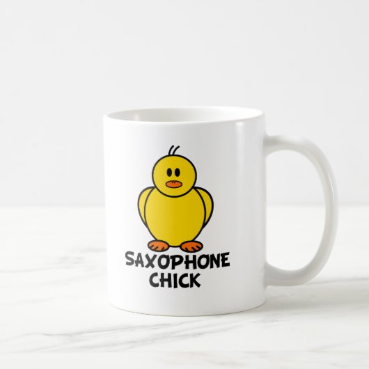 Mug Poussin de saxophone (Droite)