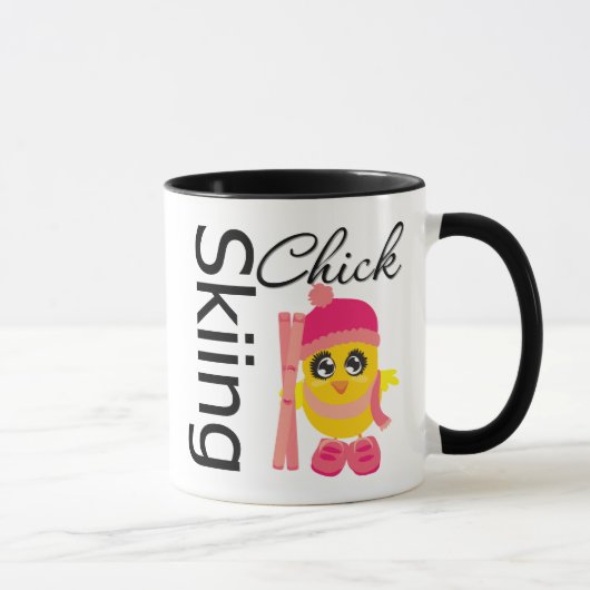 Mug Poussin de ski (Droite)