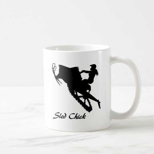 Mug Poussin de traîneau (Droite)