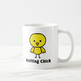 Mug Poussin de tricot