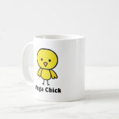 Mug Poussin de yoga (Devant gauche)