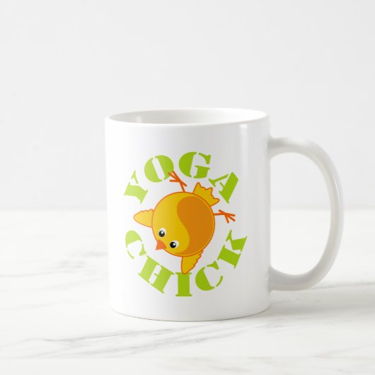 Mug Poussin de yoga (Droite)
