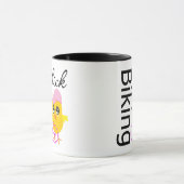 Mug Poussin faisant du vélo (Centre)