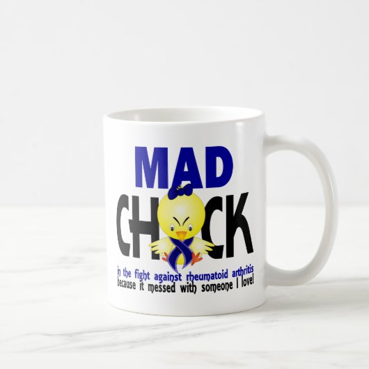 Mug Poussin fou dans le rhumatisme articulaire de (Droite)